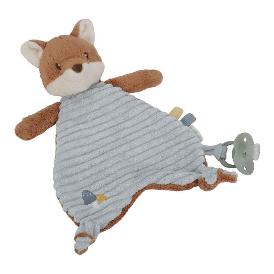 Doudou zorro textura forest friend - Little Dutch