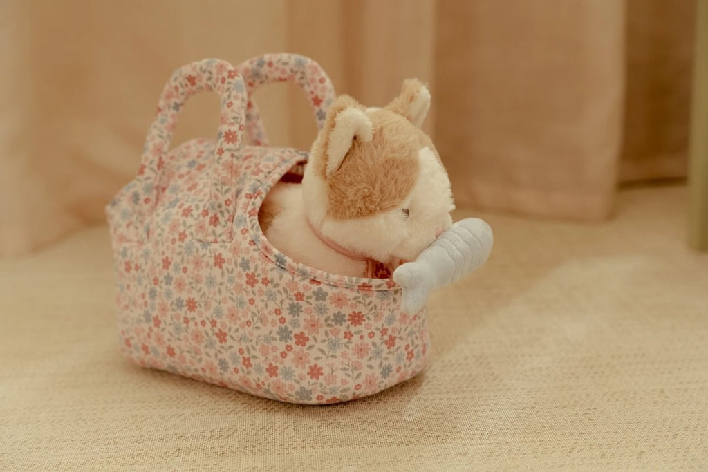 Gatito peluche Marley con bolsa - Little Dutch
