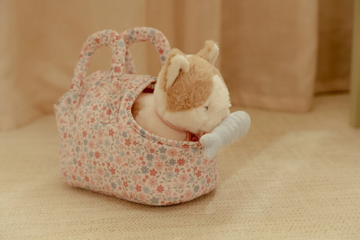 Gatito peluche Marley con bolsa - Little Dutch