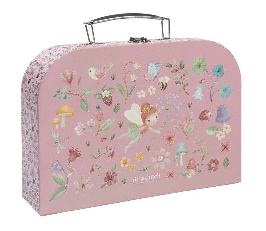 Maleta de creatividad Rosa Fairy Garden - Little Dutch