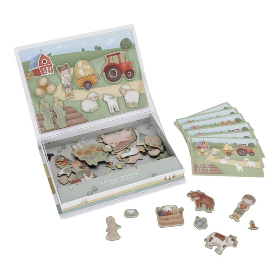 Tablero magnetico pequeña granja fsc - Little Dutch